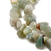 Natural Flower Amazonite Chips Beads Strands X-G-M205-12-01-4