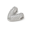 Brass Micro Pave Cubic Zirconia Pendants KK-A300-02P-V-2