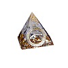 Orgonite Pyramid Resin Display Decorations DJEW-PW0006-03X-1
