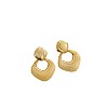 Alloy & Enamel Stud Earrings WG93313-01-3