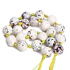 Natural Fire Crackle Agate Beads Strands GG-CBAE0EB-07-3