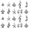 Tibetan Style Alloy Pendants TIBEP-CJ0001-10-1