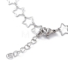 Non-Tarnish 304 Stainless Steel Star Link Chain Anklets for Men Women LS-STAS-B039-14P-3
