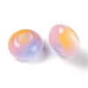 Triple Color Resin European Beads RESI-F055-06E-2