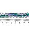 Crackle Glass Beads Strands X-CCG-C002-8mm-03-4