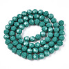 Opaque Glass Beads Stands EGLA-A035-P8mm-D21-3