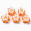 Handmade Polymer Clay Beads CLAY-N008-044F-2