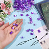2Bags 2 Styles Resin Hair Beads for Hair Braiding Tool DIY-CA0008-38B-3