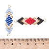 Handmade MIYUKI Seed Beads PALLOY-MZ01315-3