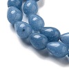 Natural Aquamarine Dyed Beads Strands G-B106-A10-01-3