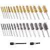 30Pcs 30 Styles Stainless Steel Bore Brush FIND-DL0001-02-1