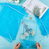 30pcs Large Organza Pouches Portable Shoes Bag Travel Storage Drawstring Bags OP-SP0001-03B-05-3