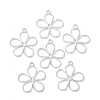 Alloy Hollow Pendants FIND-YW0004-42P-1
