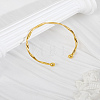 1Pc Alloy Open Cuff Bangles BJEW-LP0004-09G-3