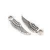 Tibetan Style Alloy Wing Charms TIBEP-3344-AS-NR-3