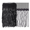 Polyester Fringe Lace Trim DIY-WH0671-008E-1