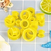 10 Pairs Silicone Ear Gauges WGCF9F6-24-1