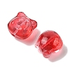 Transparent Spray Paint Glass Beads GLAA-Z011-01F-2