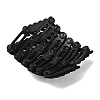 Plastic Rhinestone Hair Bands OHAR-B007-02-3