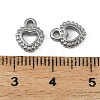 Valentine's Day 304 Stainless Steel Charms STAS-Z198-02P-3