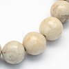 Natural Agate Round Beads Strands G-S154-4mm-1