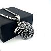 Men's Hip-Hop Eagle Pendant 304 Stainless Steel Vintage Punk Necklaces IJ6091-3