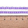 Glass Imitation Cat Eye Beads Strands GLAA-N075-01A-05-4