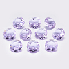 Faceted Glass Rhinestone Charms RGLA-F051-8mm-371-1