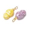 Handmade Porcelain Pendants PALLOY-JF05899-2