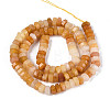 Natural Topaz Jade Beads Strands G-N357-14A-13-3