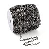 Iron Paperclip Chains CH-R025-13x6mm-B-6