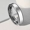 Titanium Steel Finger Rings for Unisex WG3BF6E-03-1