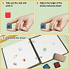 Square Wooden Stamps DIY-WH0546-005-3