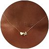 Simple Style Adjustable 316L Surgical Stainless Steel Heart and Initial Pendant Necklaces for Women WG95AEF-13-1