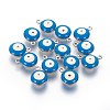 304 Stainless Steel Enamel Charms STAS-O123-C-09P-1