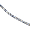 2.5MM Round Nylon Cotton Cord Necklace Making NJEW-C106-01G-11-2