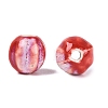 Vintage Porcelain Corrugated Beads PORC-N013-11N-2