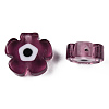 Handmade Evil Eye Lampwork Beads Strands LAMP-N029-018-01-5