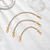3Pcs 3 Styles 304 Stainless Steel Cable Chain Bag Extender Chains FIND-JF00158-2
