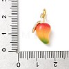 Brass Enamel Pendants KK-H523-01F-G01-3