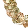 Transparent Glass Beads Strands GLAA-E049-01D-3