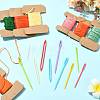 11Pcs Plastic Big Eye Needle for Sewing TOOL-FS0001-06-5