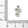 Brass Micro Pave Cubic Zirconia Pendants KK-A300-02P-T-3