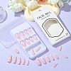 ABS Plastic Full Cover Press On False Nails DIY-CJC0006-12A-6