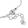 Non-Tarnish Stainless Steel Cable Chain Link Bracelets for Women Men LS-STAS-Z061-01P-12-3