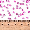 8/0 Inside Colours Transparent Glass Seed Beads X1-SEED-T007-06I-4
