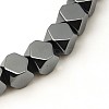 Non-magnetic Synthetic Hematite Beads Strands G-E187-1-1