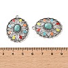 Bohemia Tibetan Style Alloy & Enamel & Synthetic Turquoise Pendants LS-FIND-T074-05AS-3