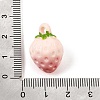 Opaque Resin Imitation Fruit Pendants RE-CBAE54B-02A-3