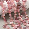 Natural Purple Madagascar Rose Quartz Beads Strands G-P604-A05-01-1